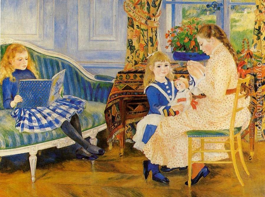 Pierre Auguste Renoir : Marguerite, Lucie and Marthe Barard